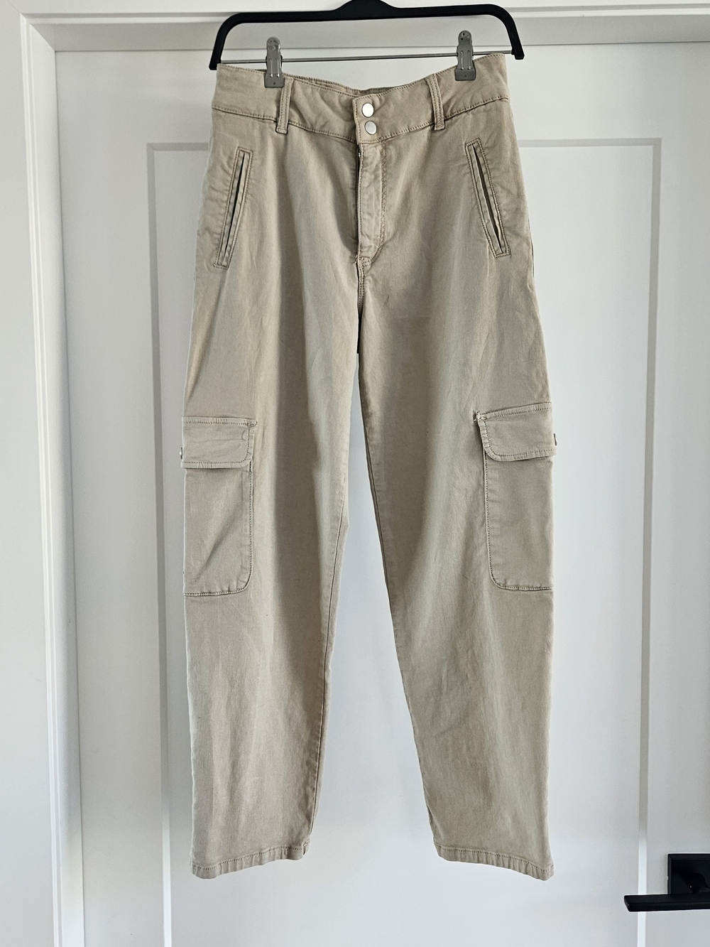Mavi Women's Khaki Elsie High Rise Cargo Pants Size 26